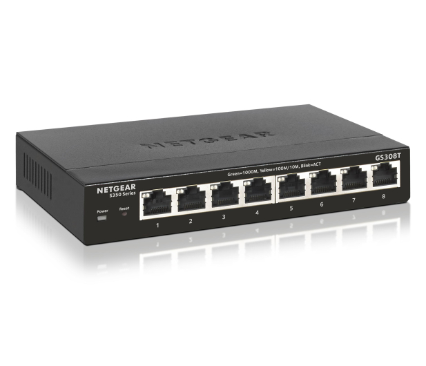 Netgear 8p GS308T-100PES (8x10/100/1000Mbit) - 496580 - zdjęcie 5